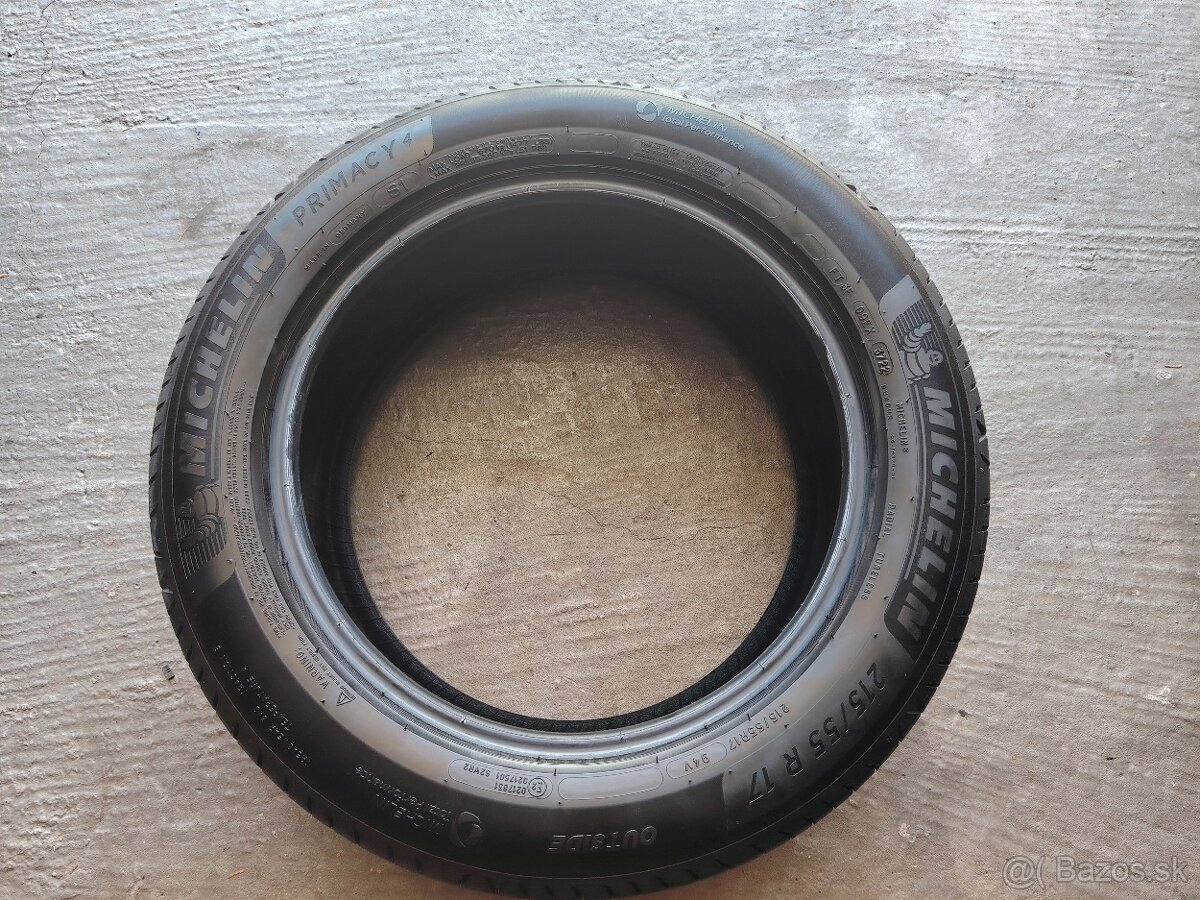 Michelin Primacy 4 215/55 R17 Dot 3722 1ks - 4