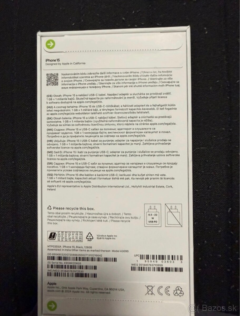 iPhone 15 biely - 4