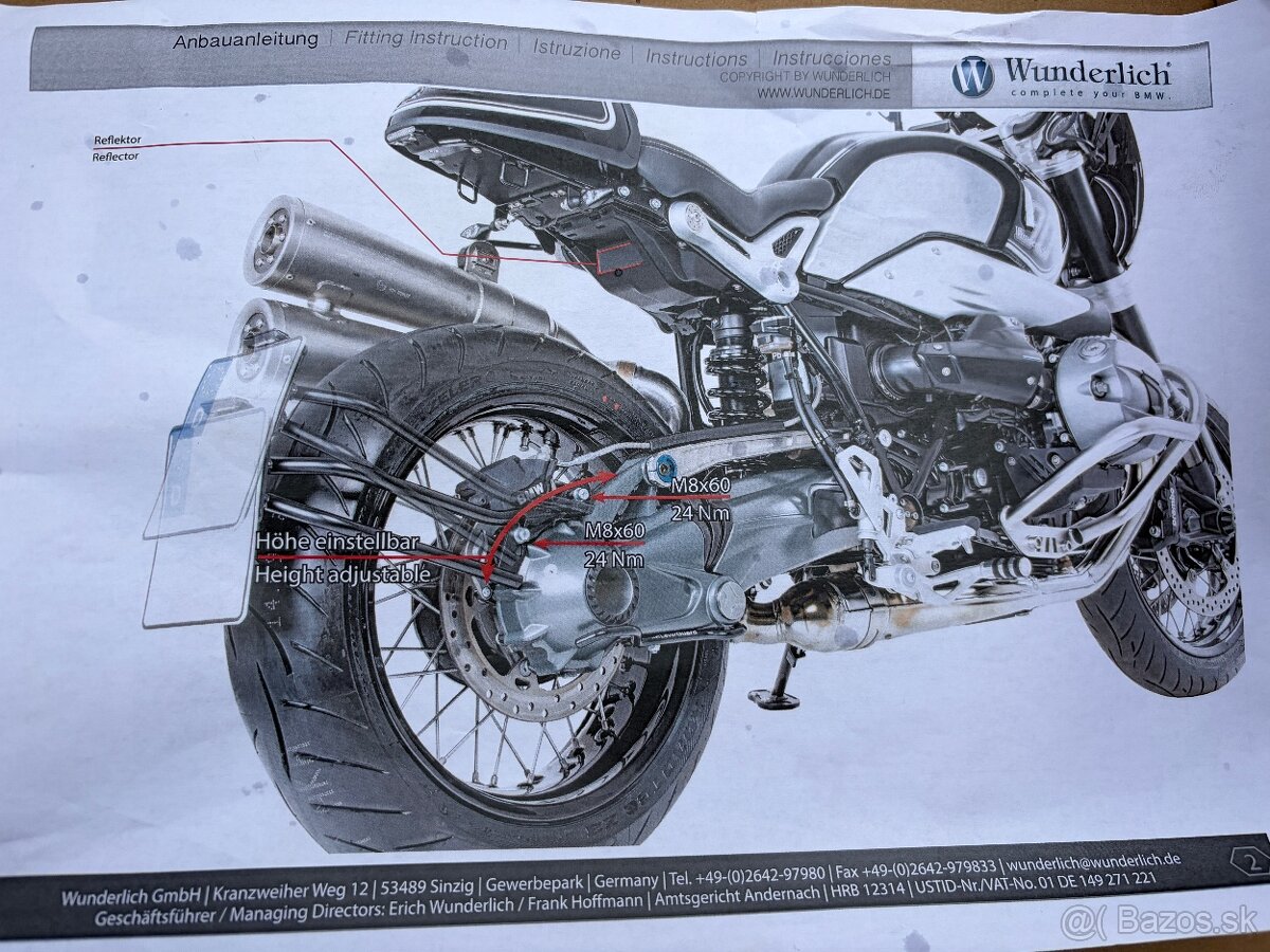 BMW Wunderlich - nový držiak EČ - 4