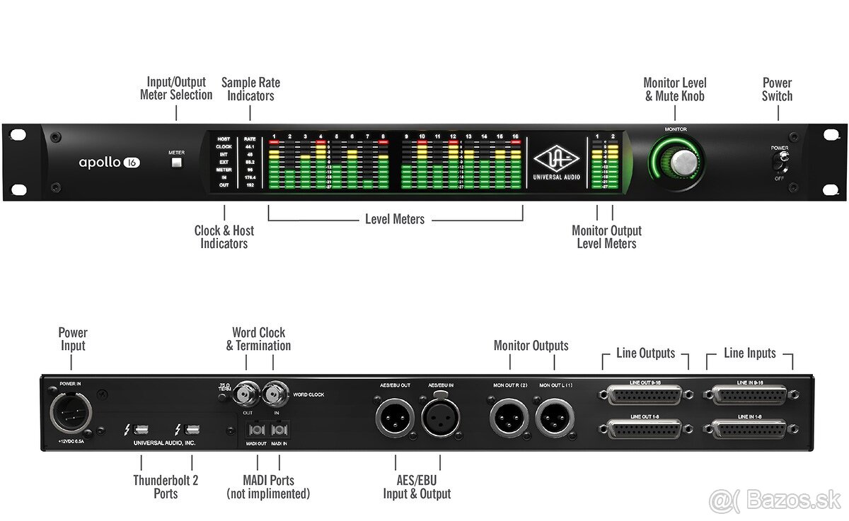 Universal audio apollo 16 - 4