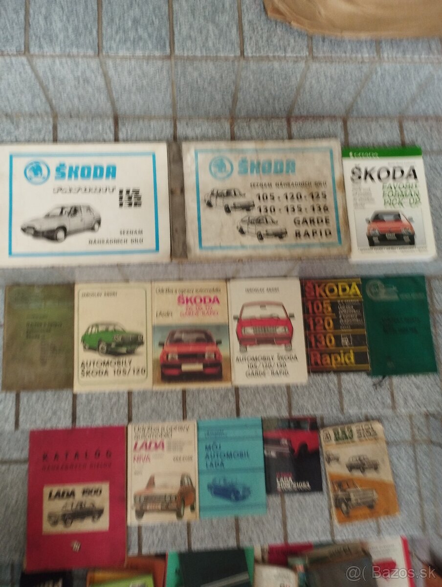 Návod obsluhe udržba, škoda 1000mb,škoda 120,130,135,volgha - 4