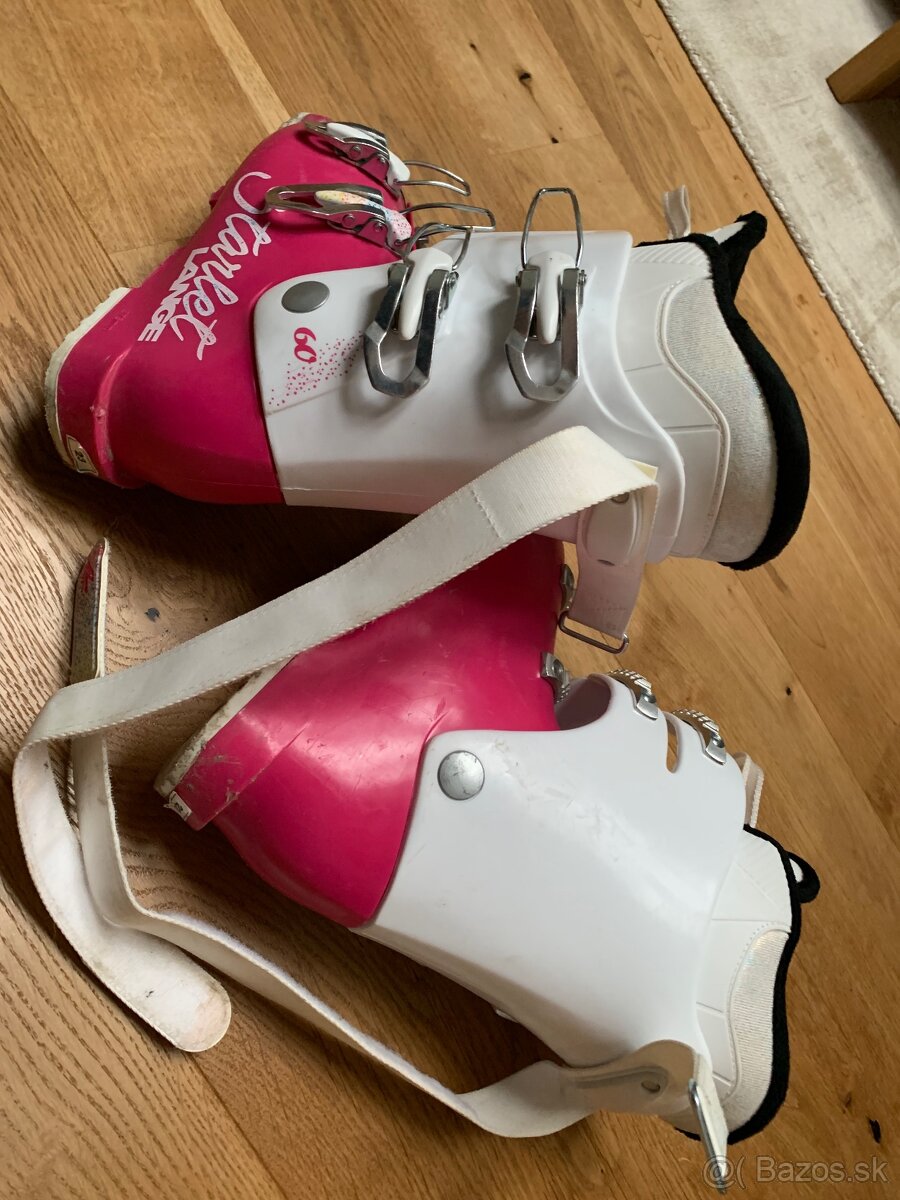 Detske lyziarky Lange starlet 60, velkost 23 - 4