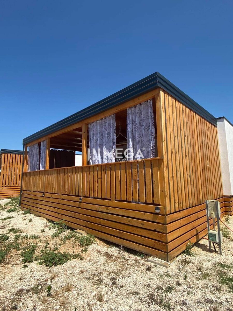 REZERVOVANÉ- Mobilný dom v Chorvátsku - 37 km od ZADARU - po - 4