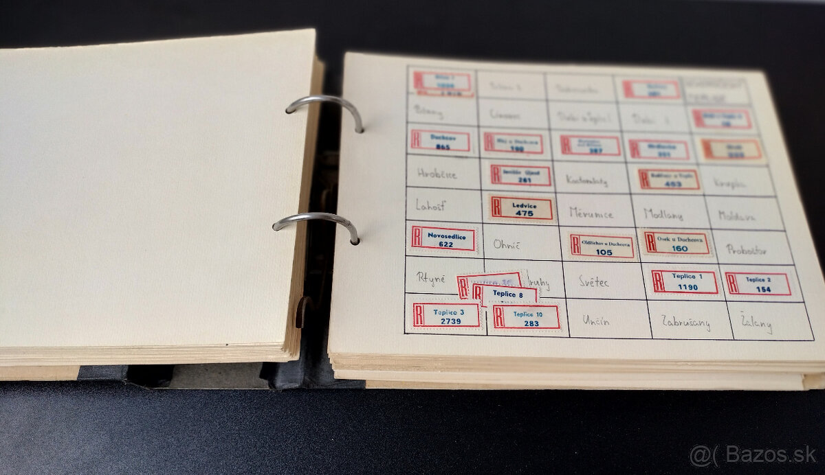 R-nálepky ČSSR v albume + R-nálepky, spolu cez 3000 nálepiek - 4