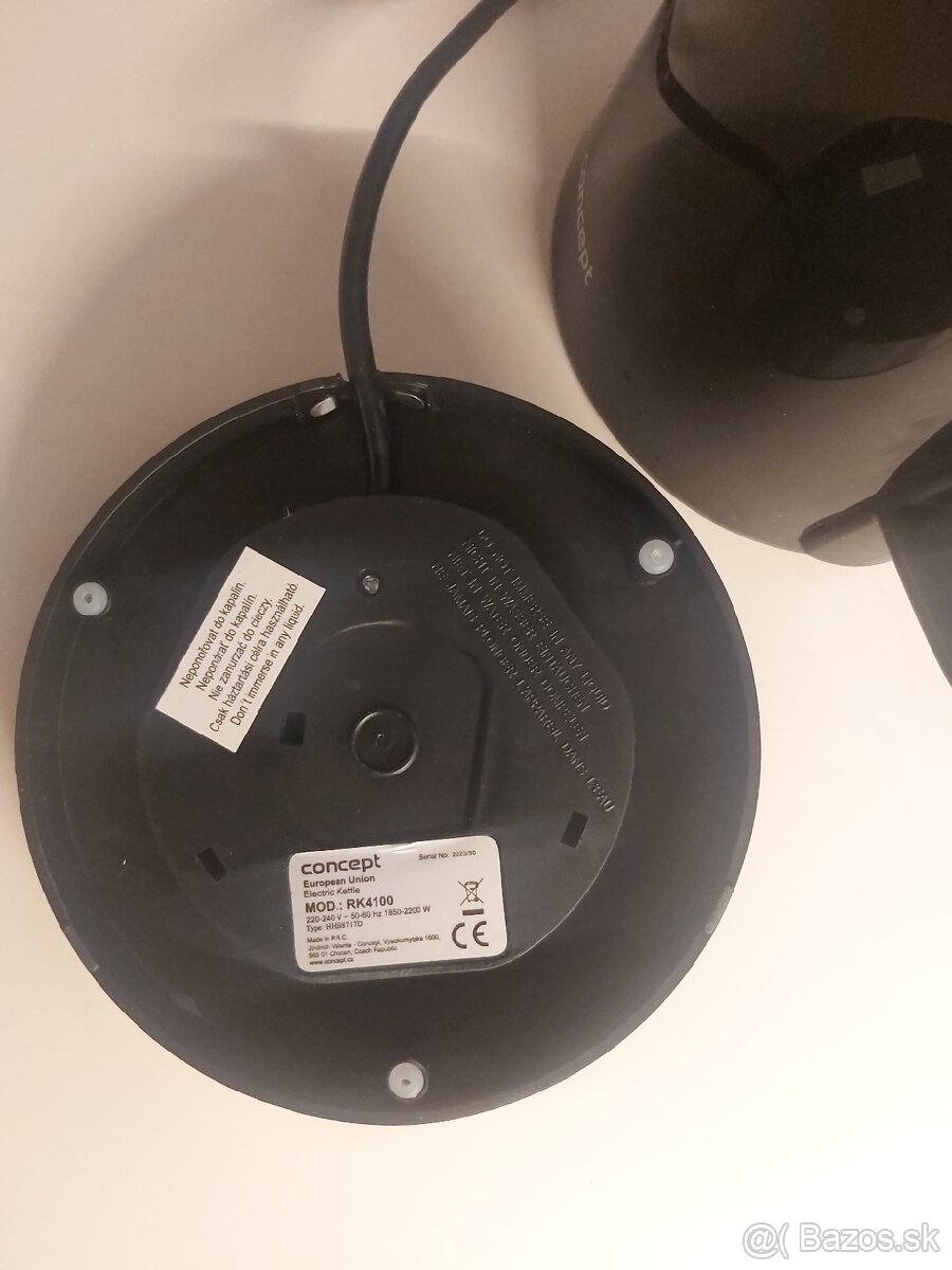 Rýchlovarná kanvica Concept - 4