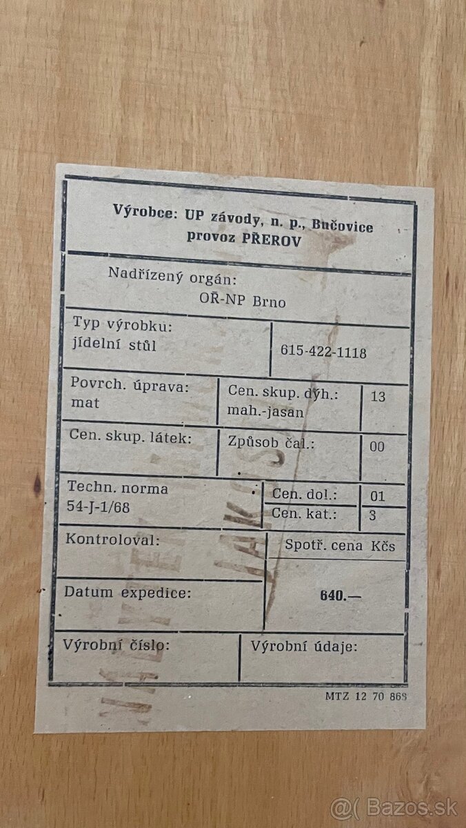 PREDÁM retro nábytok - 4