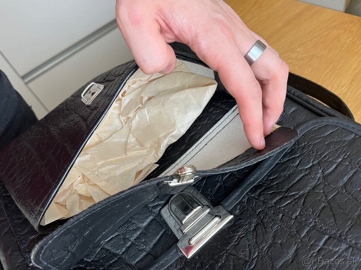 Nová retro kožená taška - 4