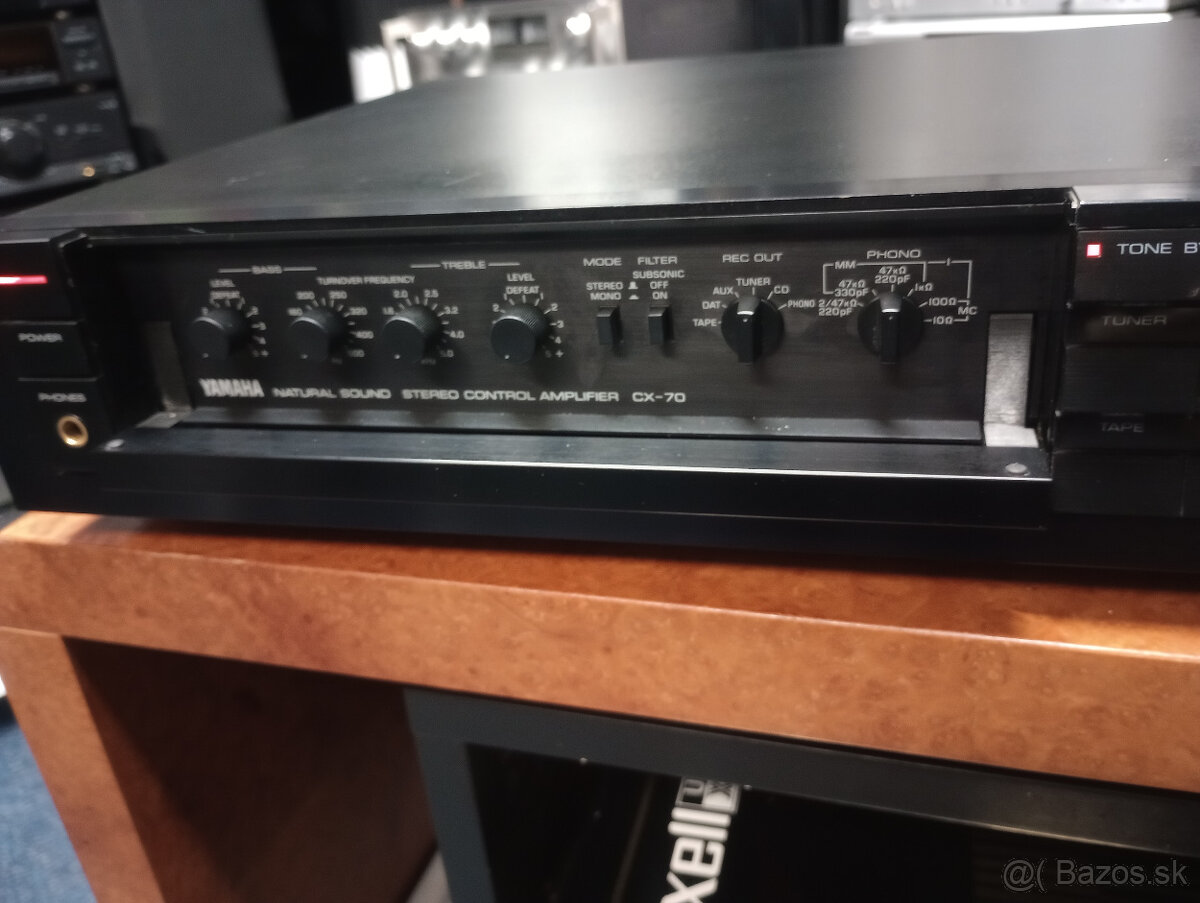 Predzosilňovač Yamaha CX-70 - 4