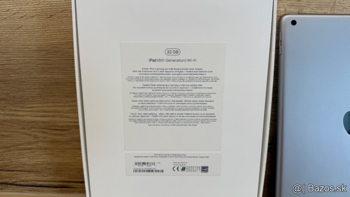 Apple iPad 6 generacia 32GB WiFi Space Gray - 4