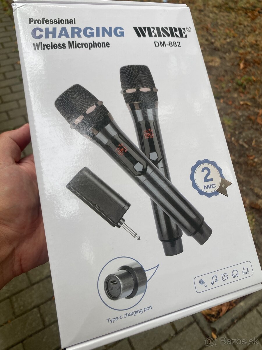 Bezkablove mikrifony 30€ - 4