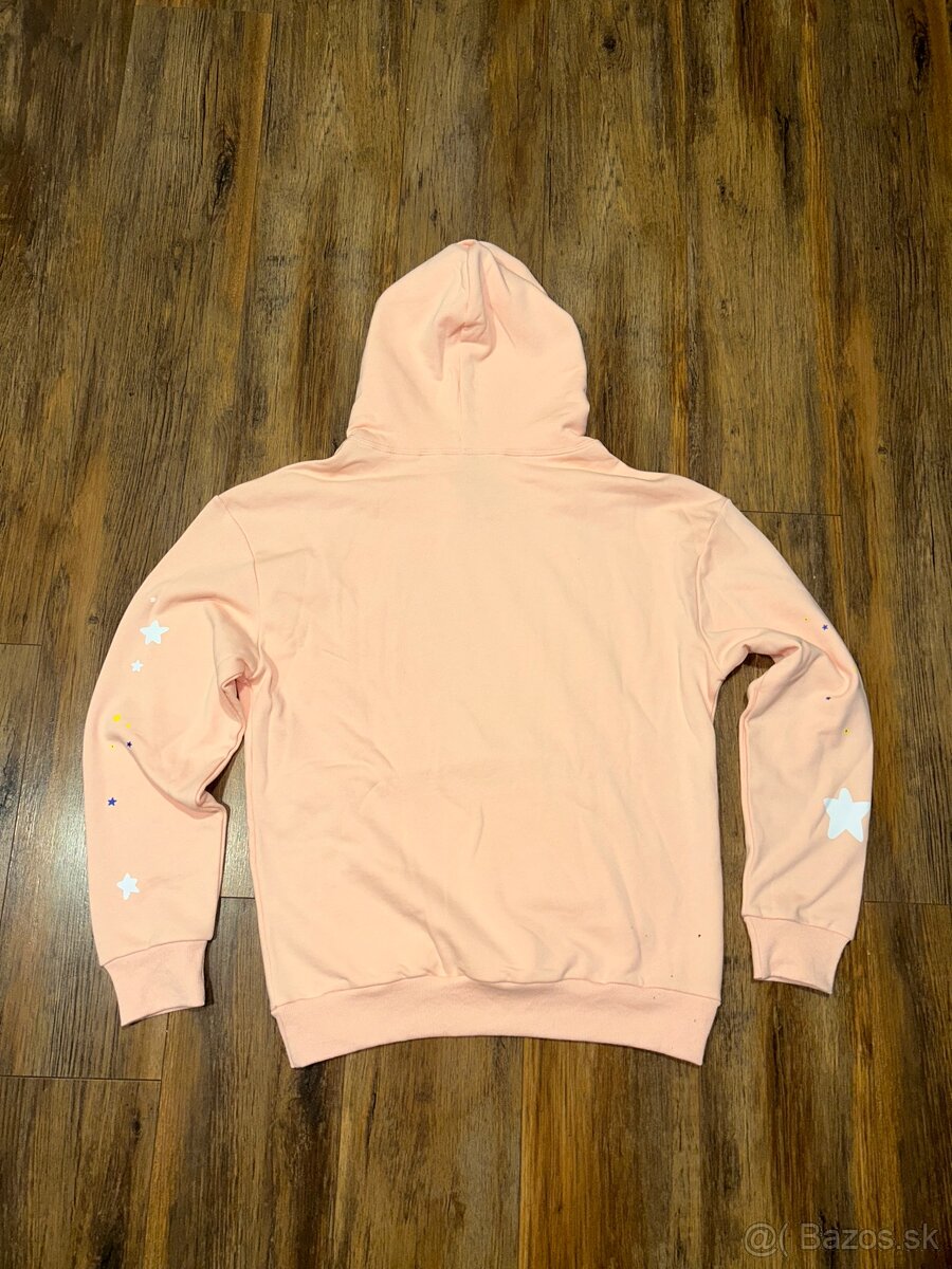 Spider sp5der 100% bavlna ruzova mikina spyder - 4