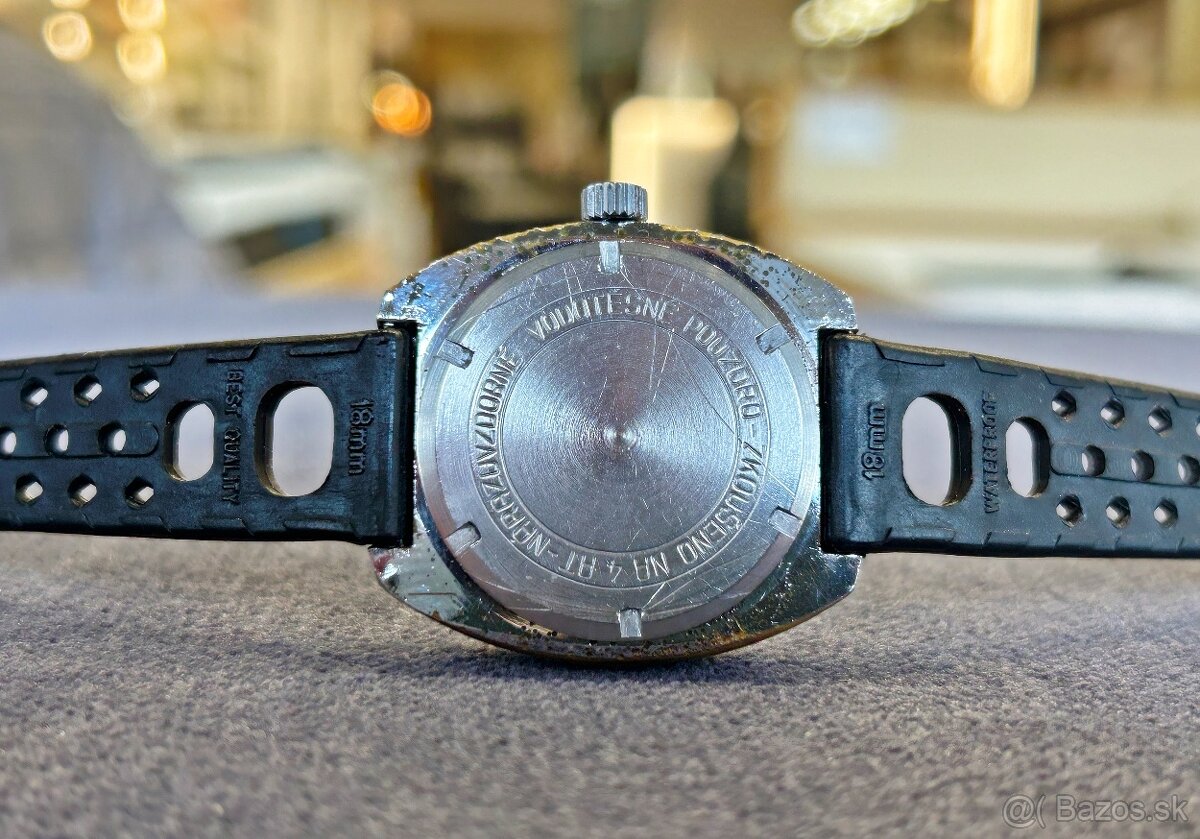 Československé mechanické vintage retro hodinky PRIM Sport 2 - 4