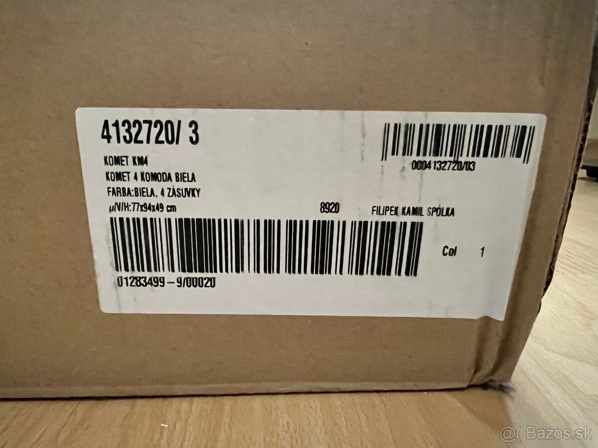 Komoda (nerozbalená, nepoužitá) Trenčín - 4