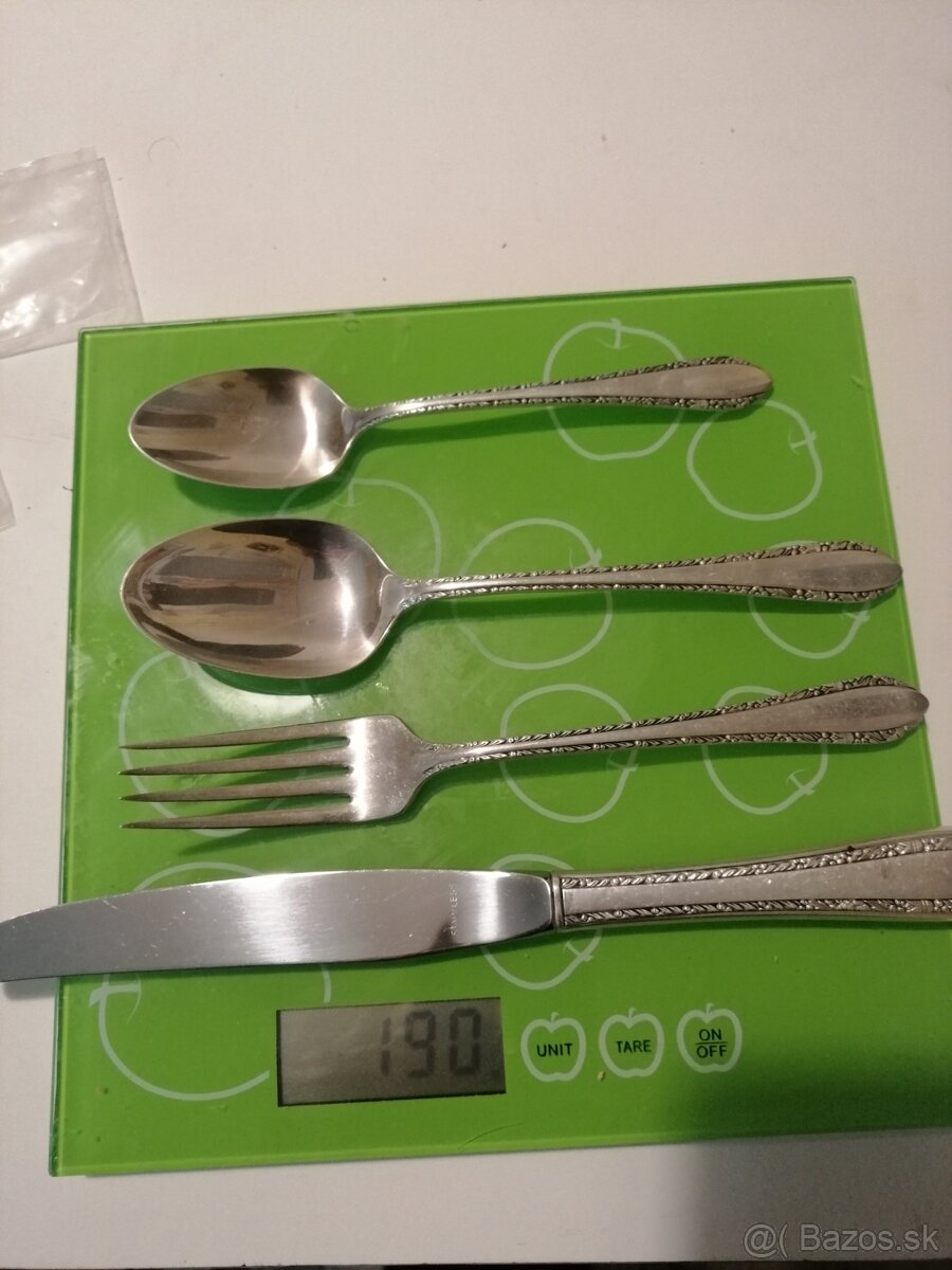 Príbor, brúsené misky.. Retro - 4