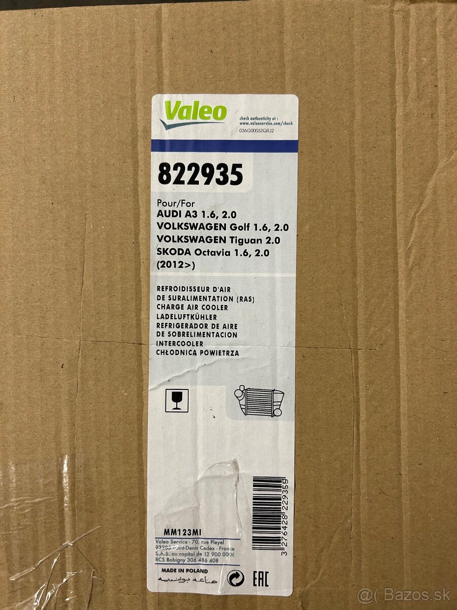 Sacie potrubie intercooler Skoda VW Audi - 4