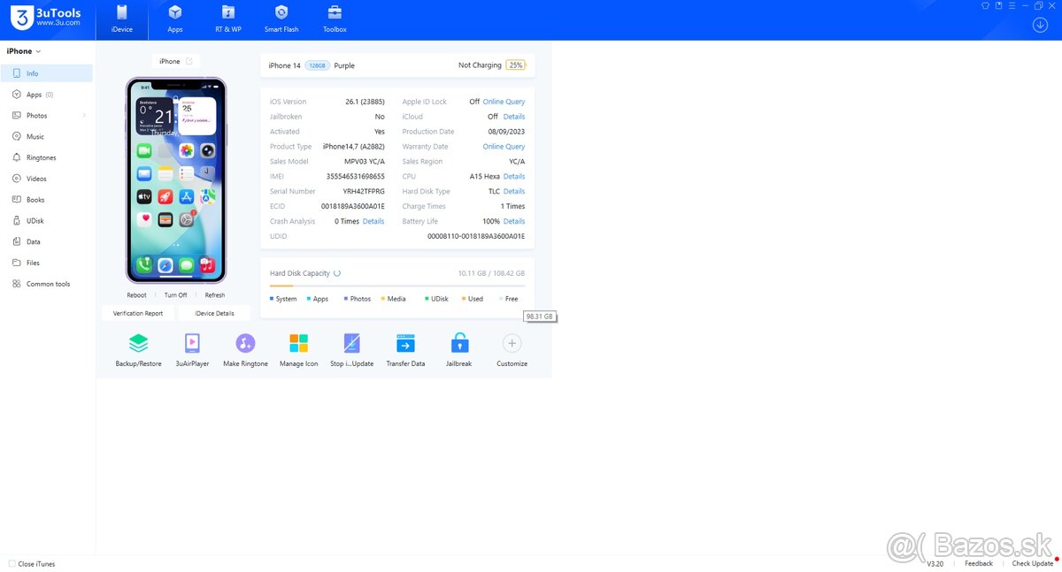 iPhone 14 128gb purple - 4