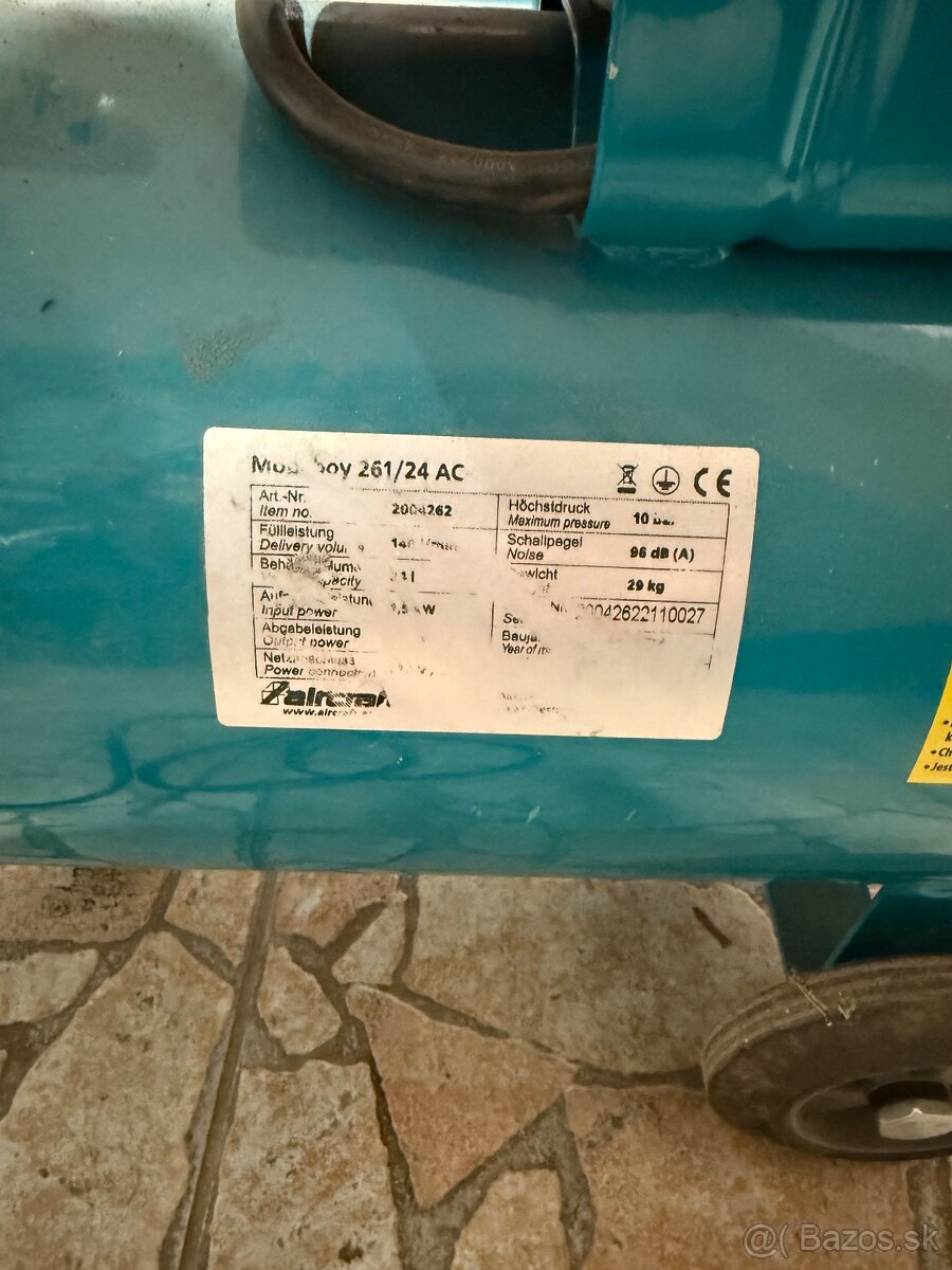 Kompresor Unicraft Mobilboy 261/24T E - 4