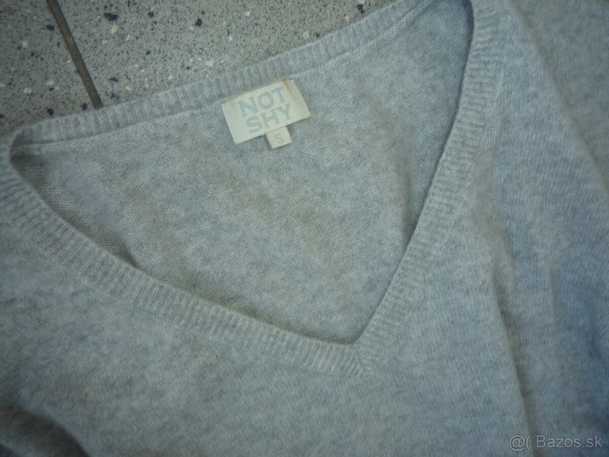 Dámsky kašmírový pulover NOT SHY -VEľ. S - 4