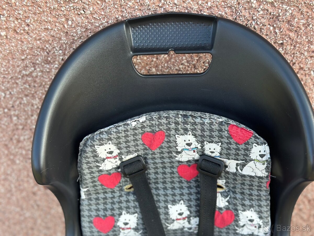 Detská cyklosedačka s nosičom Polisport - 4