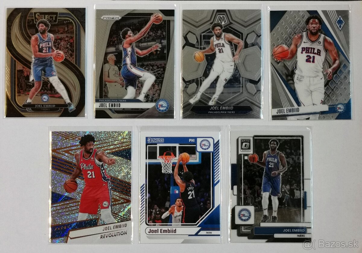 Kartičky NBA - Joel Embiid (34 kariet) - 4