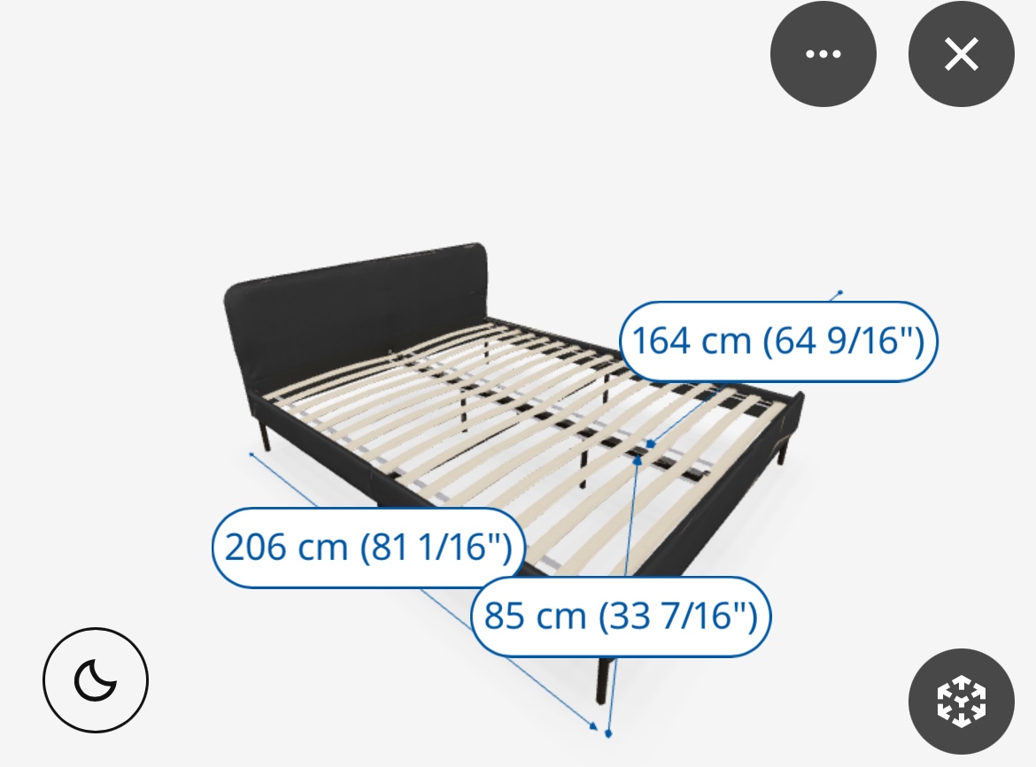 Rám postele IKEA - 4