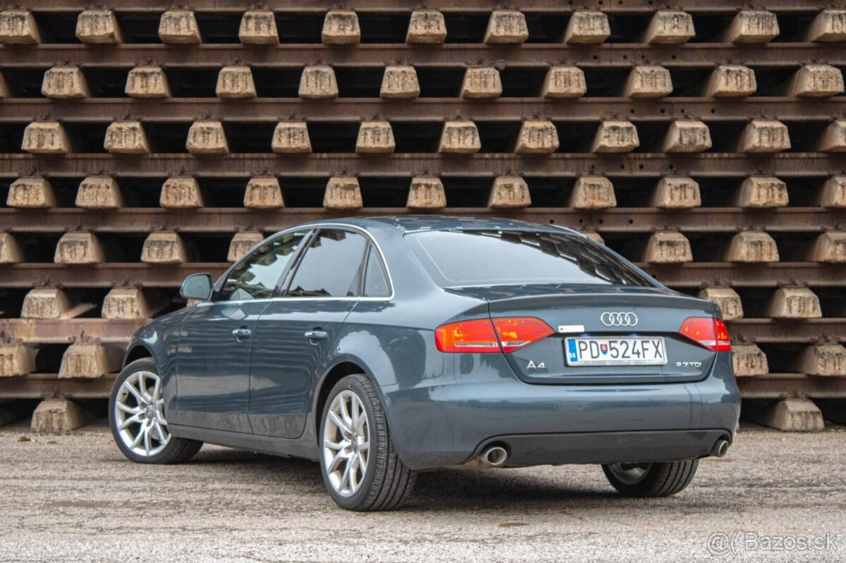 Audi A4 2.7 TDI V6 Multitronic | SK pôvod | Nelakovaná - 4
