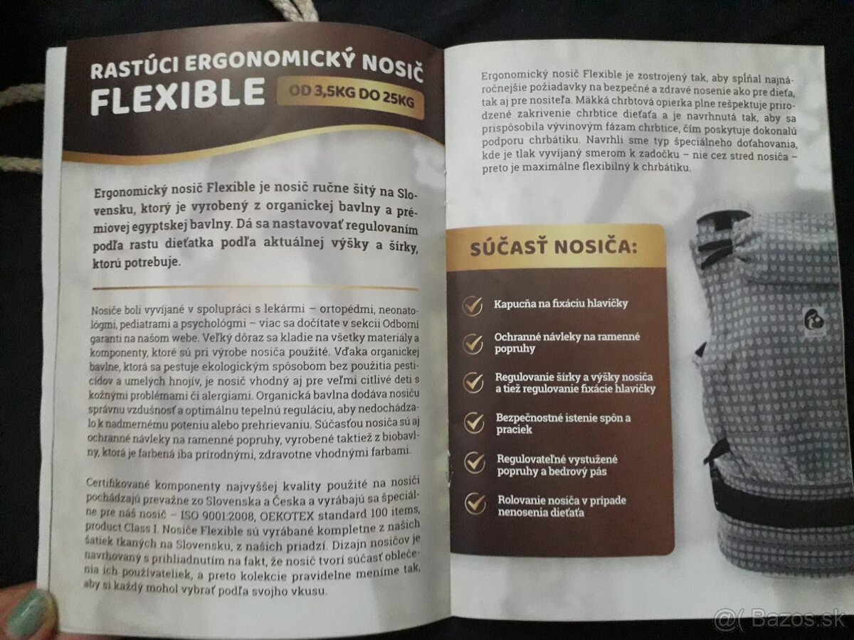 Ergonomický nosič Rischino Flexible - 4