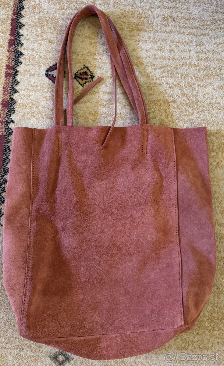 Nová dámska kožená taška - 4