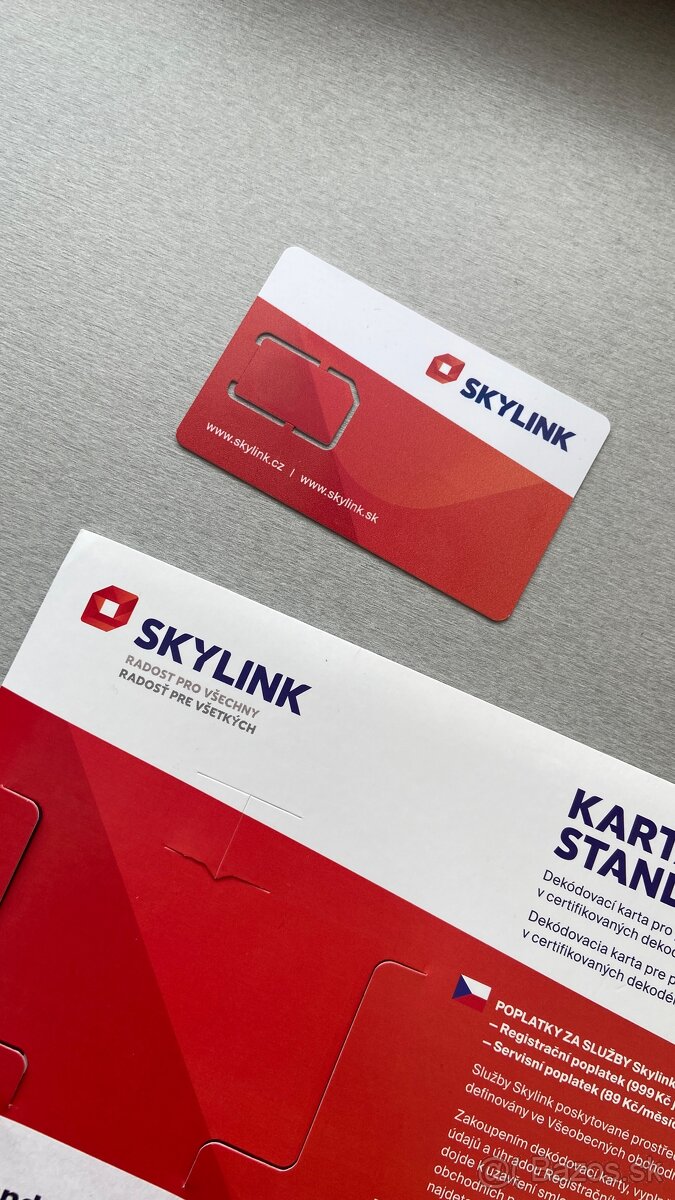 SkyLink karta, nová - 4