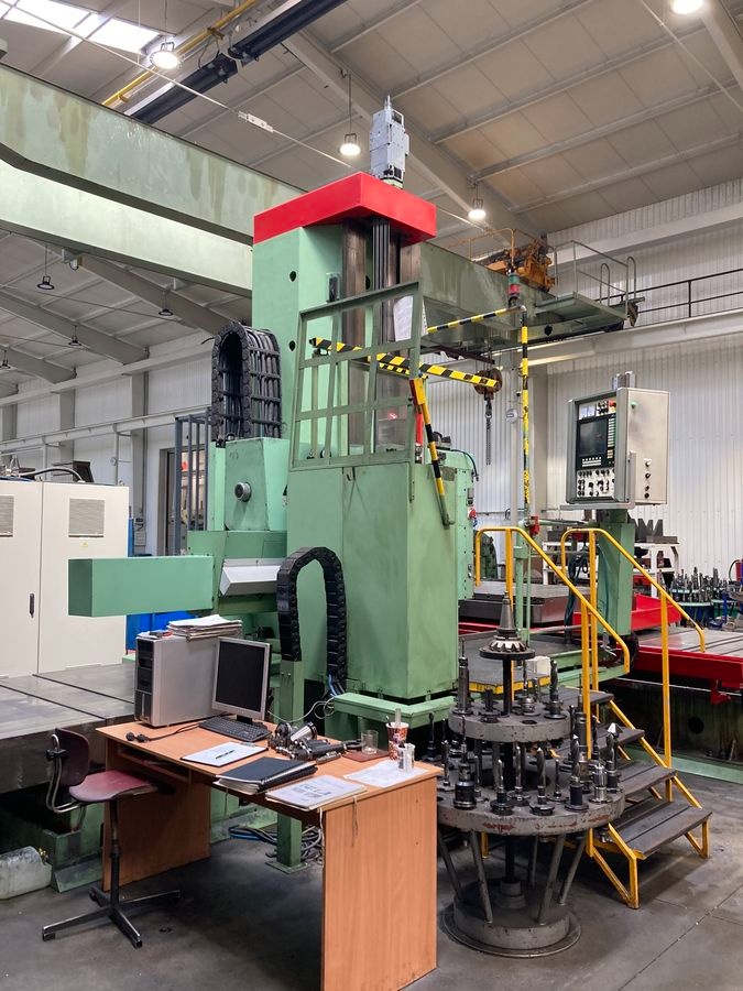 Horizontální vyvrtávačka WHN 13.4 A CNC - 4