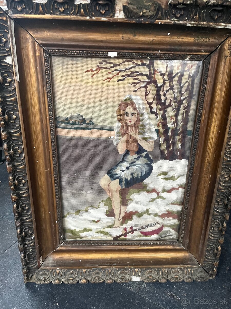 Staré gobelíny a olejomaľby - 4