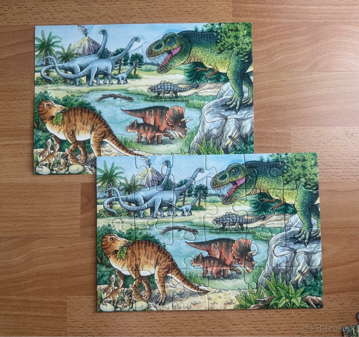 Ravensburger puzzle Svet Dinosaurov - 2x24 - 4