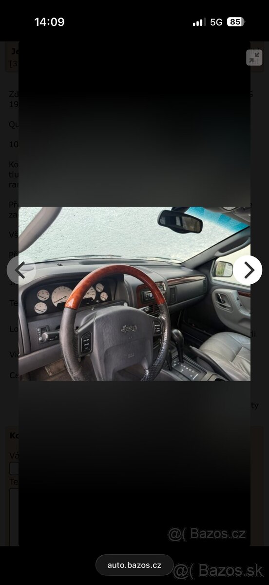 JEEP GRAND CHEROKEE 4.7 HO LPG 190kW - 4