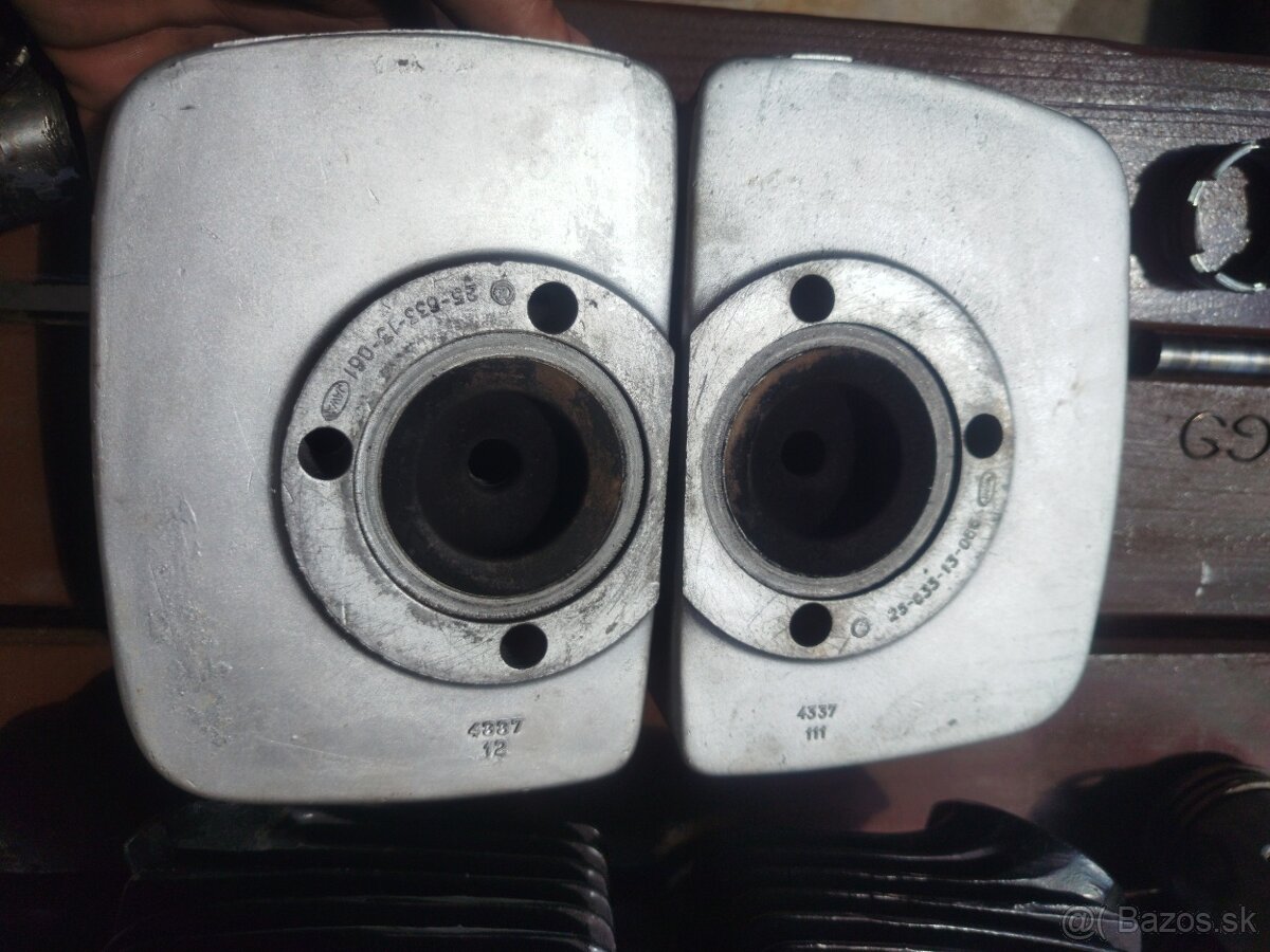 Jawa 634 / ČZ 472 hlavy valce piesty - 4