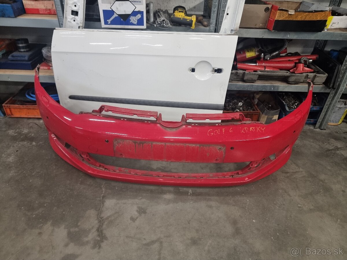 VW Golf VI 6 kratky HB naraznik predny - 4