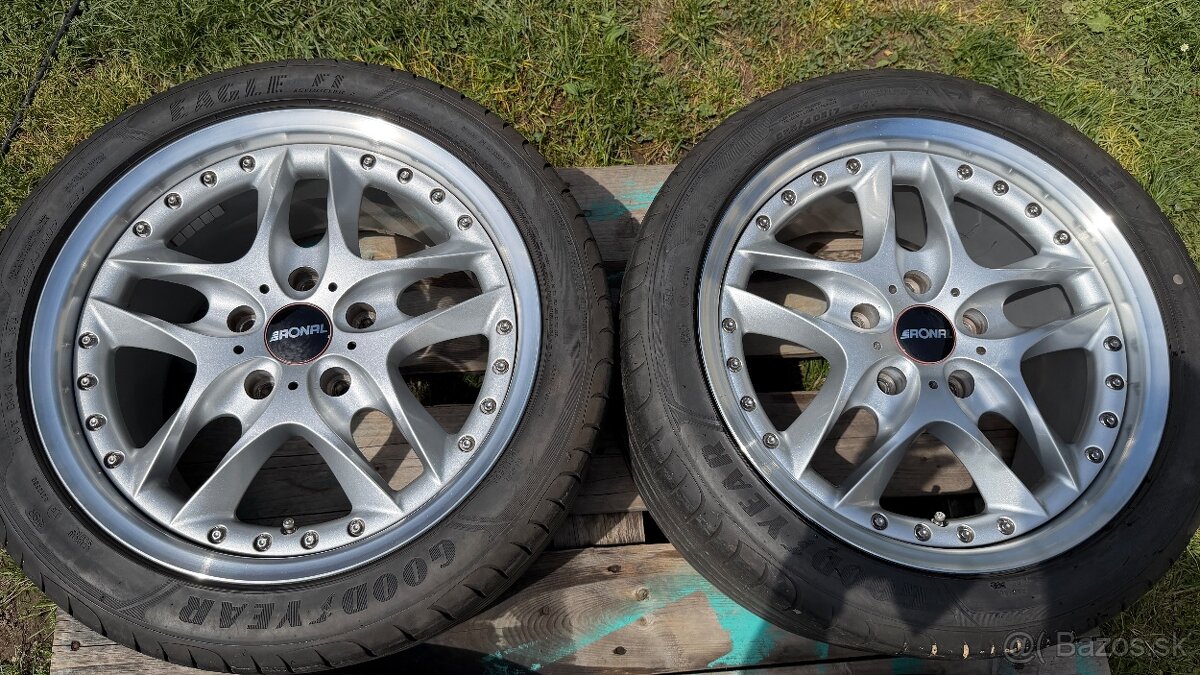 Dvojdielne disky 5x120 r17 - 4