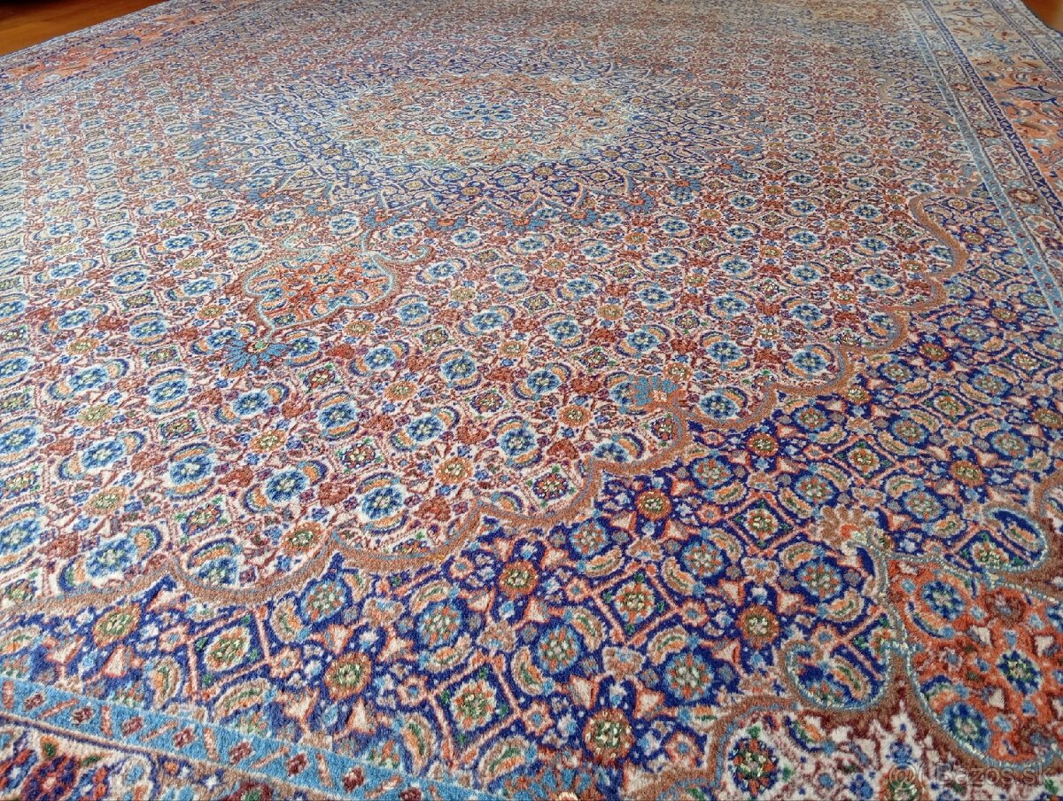 🌟 Hodvábny koberec Isfahan 345×247 cm 🌟 - 4