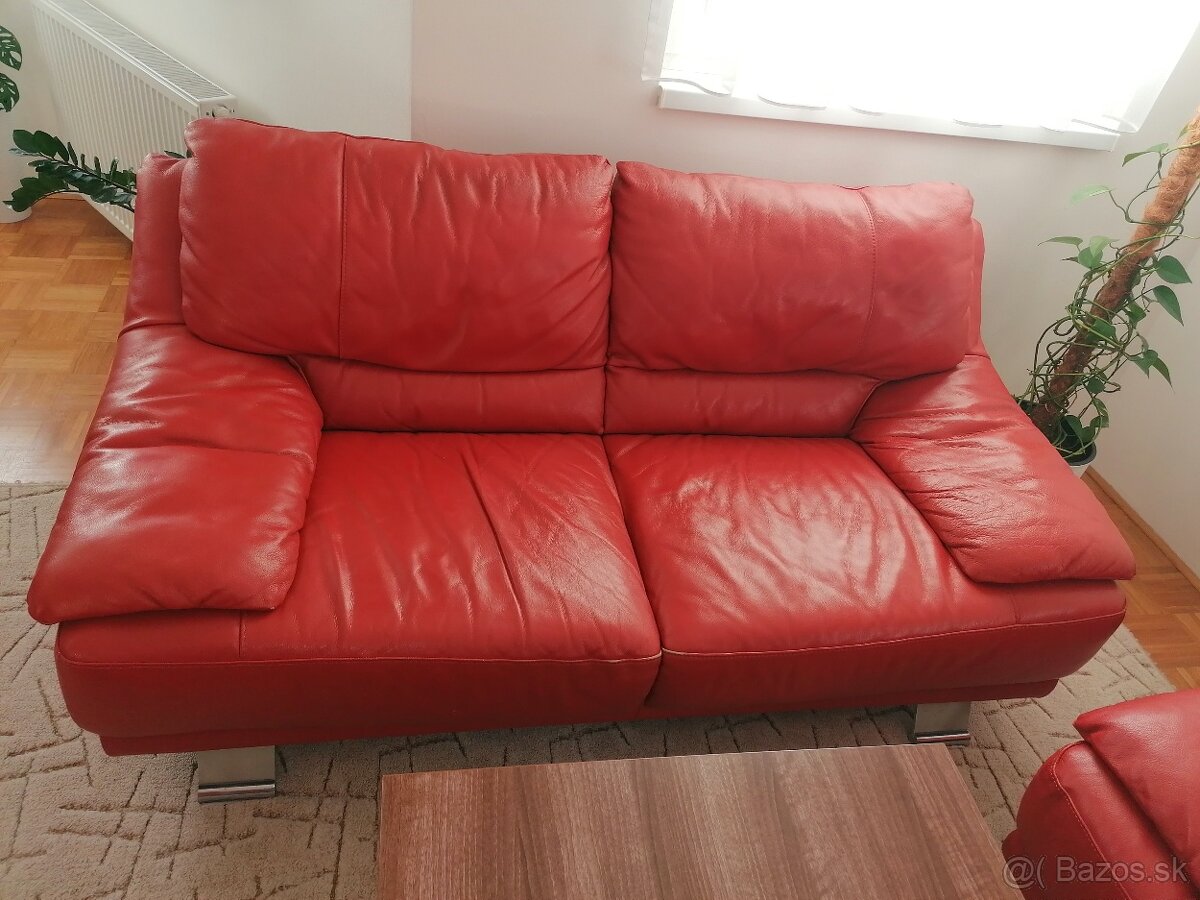 Kožená sedacia súprava - 4