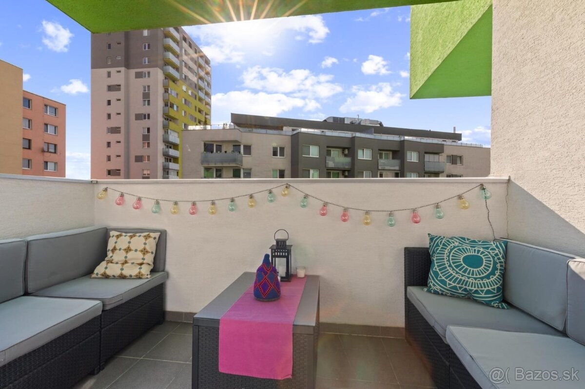 PRENÁJOM 1-IZBOVÝ BYT S PRIESTRANNÝM BALKÓNOM A PARKOVANÍM - 4