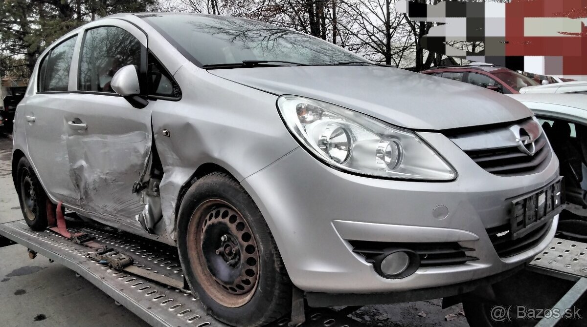 OPEL CORSA D 1.2 2008 predám ABS, MOTOR Z12XEP, Dvere, NÁRAZ - 4