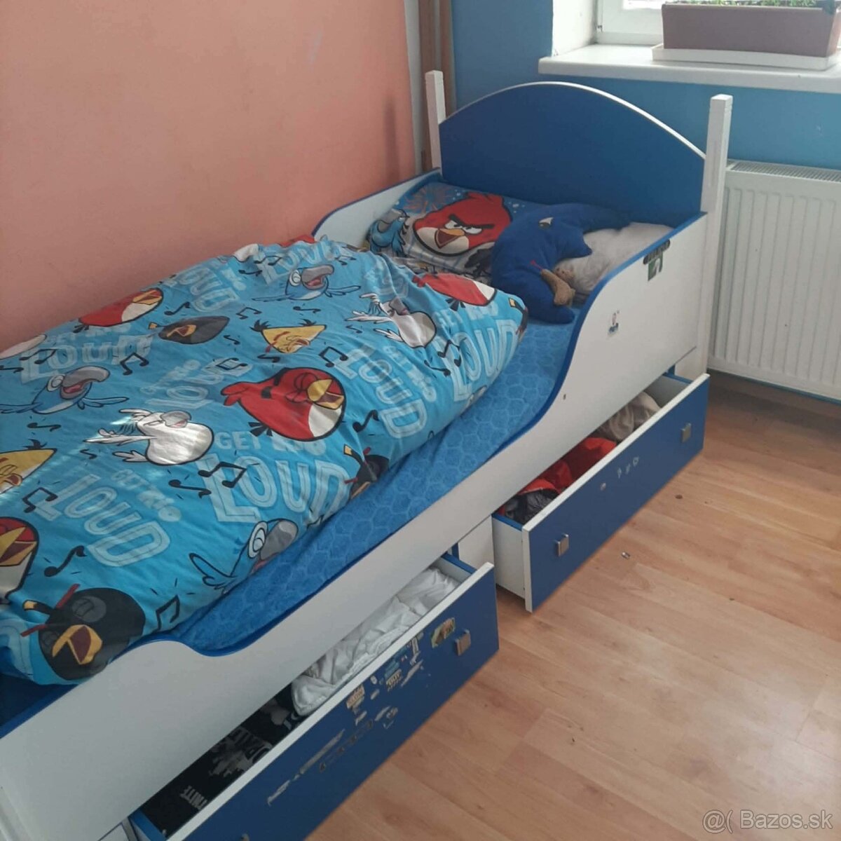 2x detské postele. Rozmery: 90x200 - 4