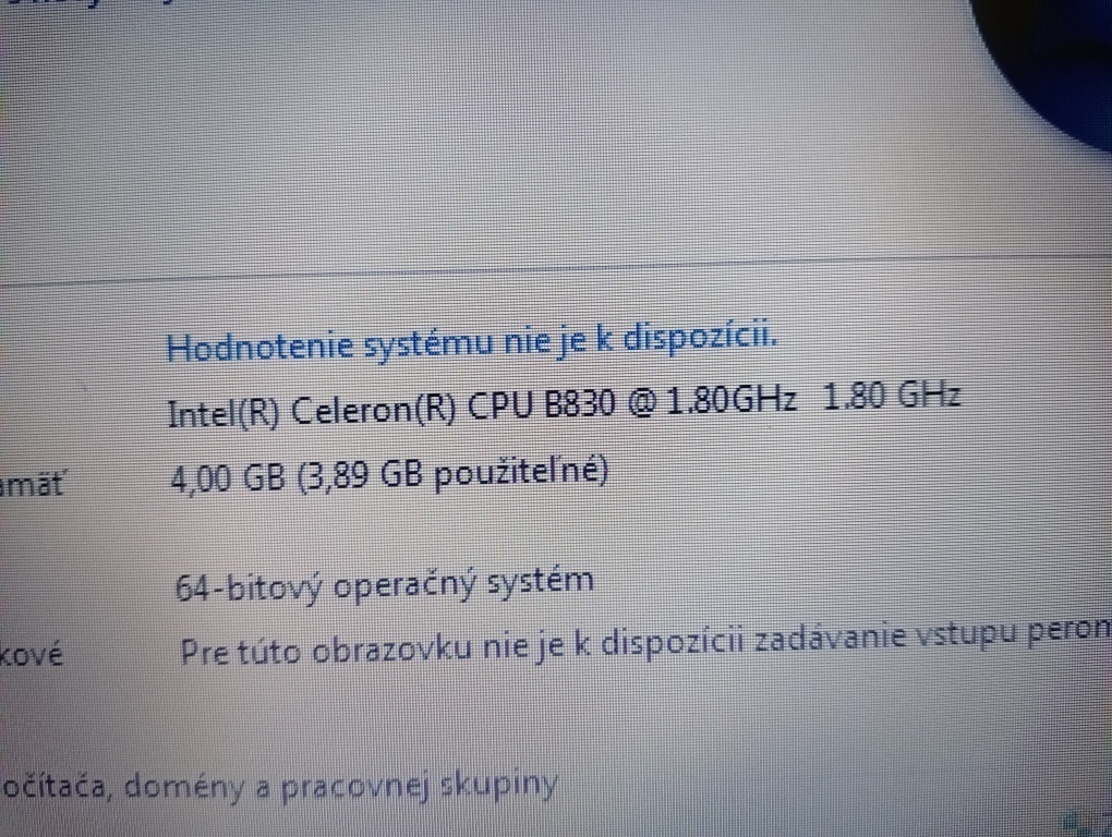 predám notebook TOSHIBA SATELLITE C850 ,Windows 7. - 4