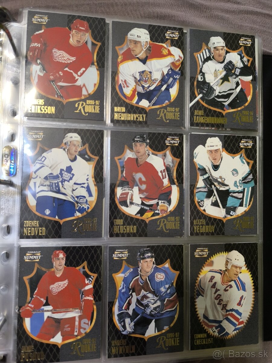 Hokejové kartičky - Pinnacle summit 1996 - 4