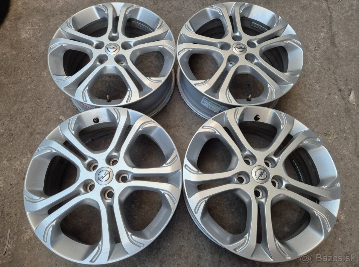 5x115 r17 ET44 x 6,5 elektróny originál OPEL - 4