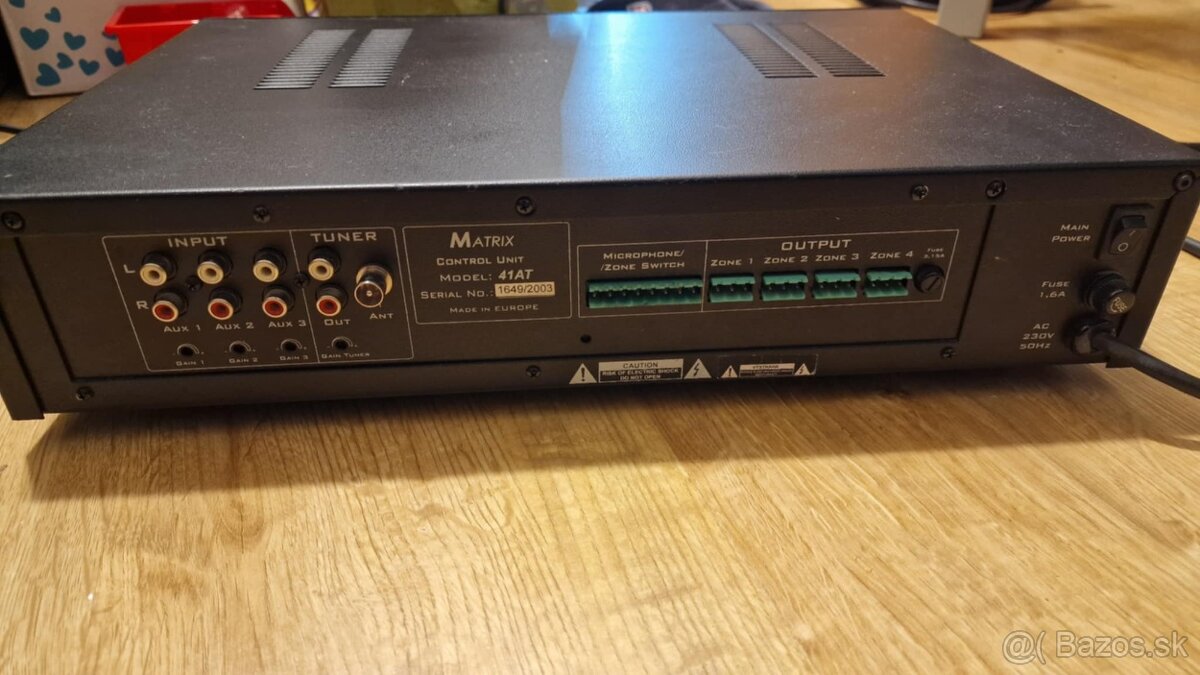 Matrix 41AT - 4x 150W - Zosilovac pre ozvucenie priestorov - 4