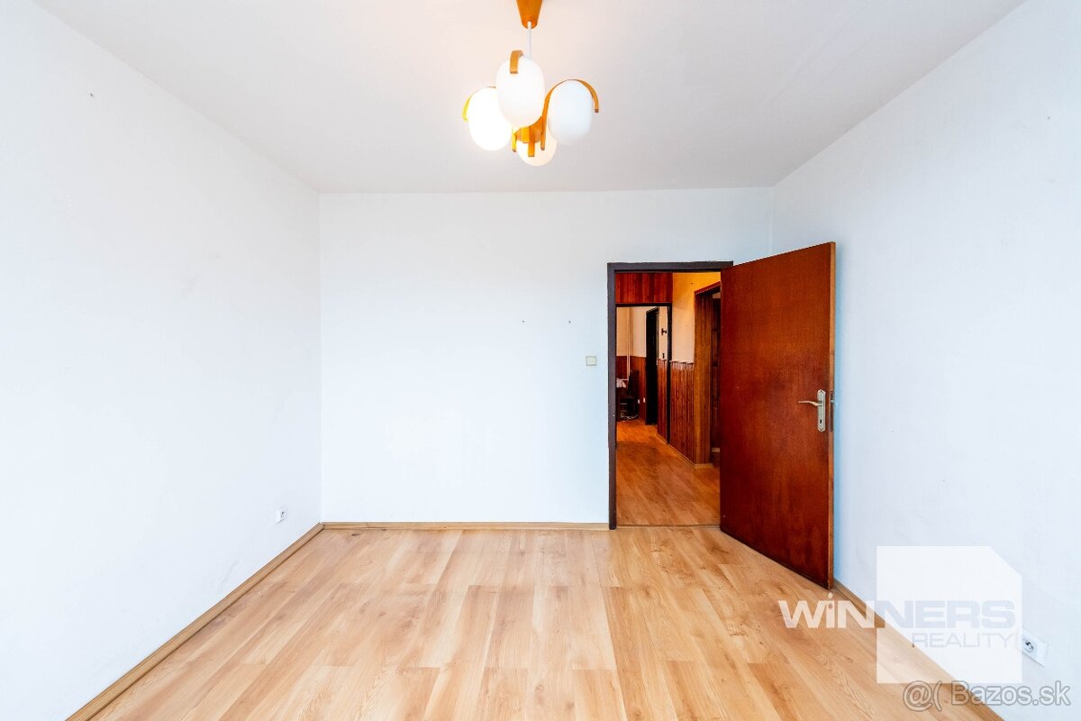 Na predaj priestranný 3-izbový byt vo Vranove n.T. - 4