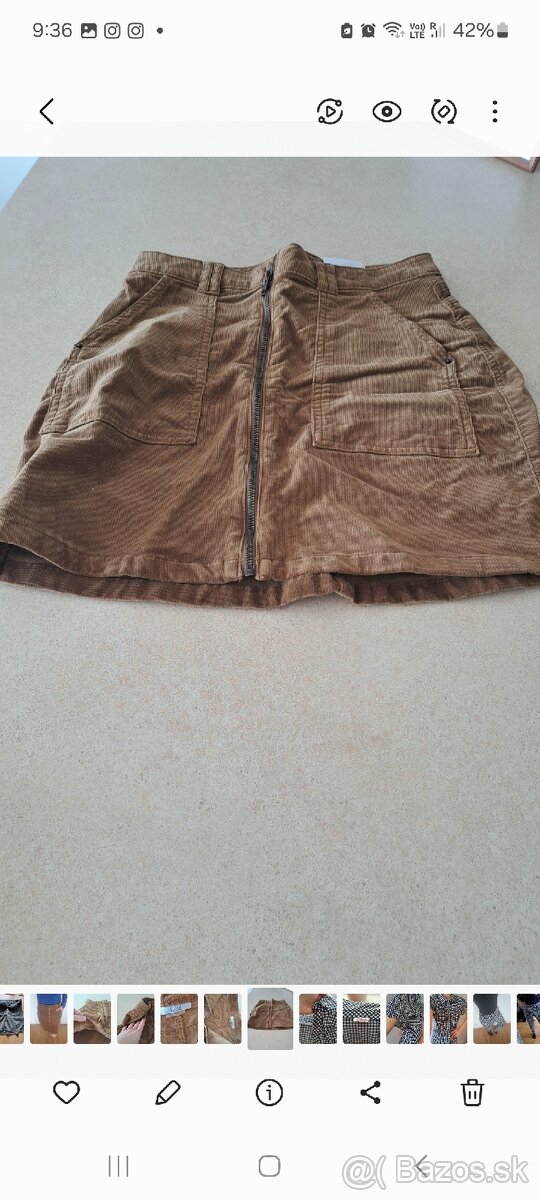 C&A clothouse S značková nová Sukňa - 4