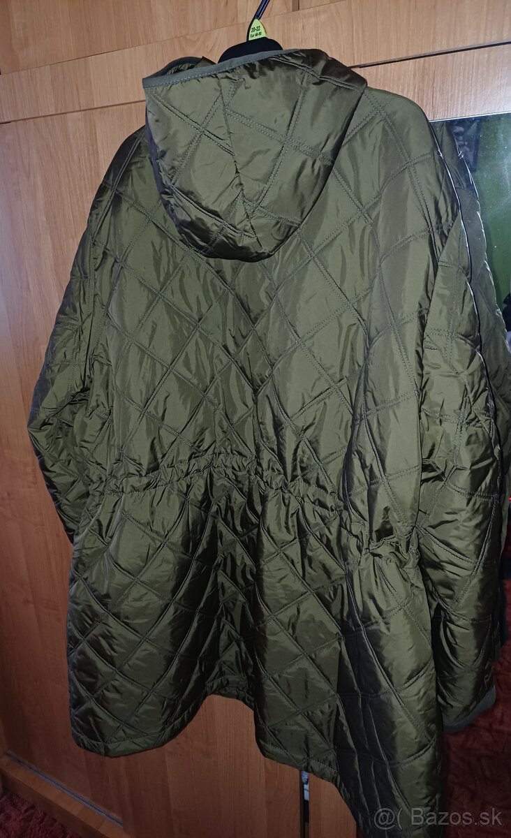 Olivova bunda pre moletky Ralph Lauren 3xl - 4