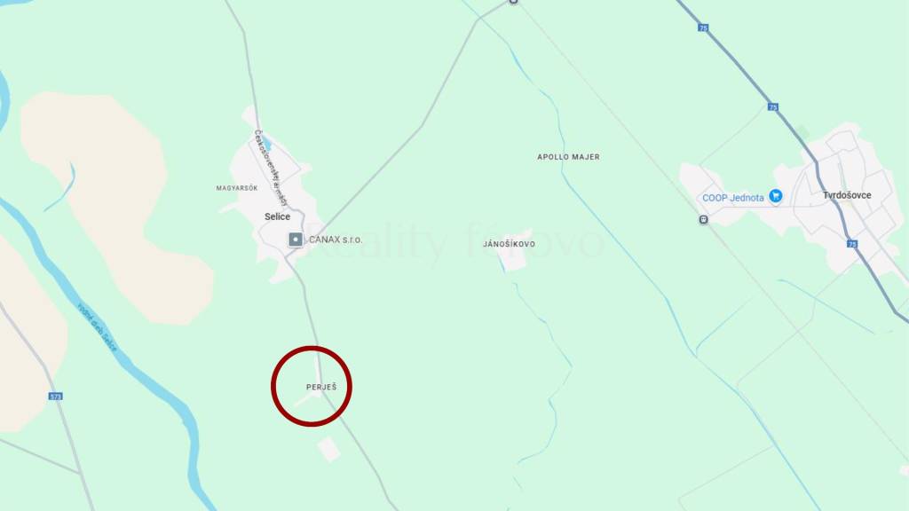Na predaj pozemok na polosamote v obci Selice - časť Perješ - 4