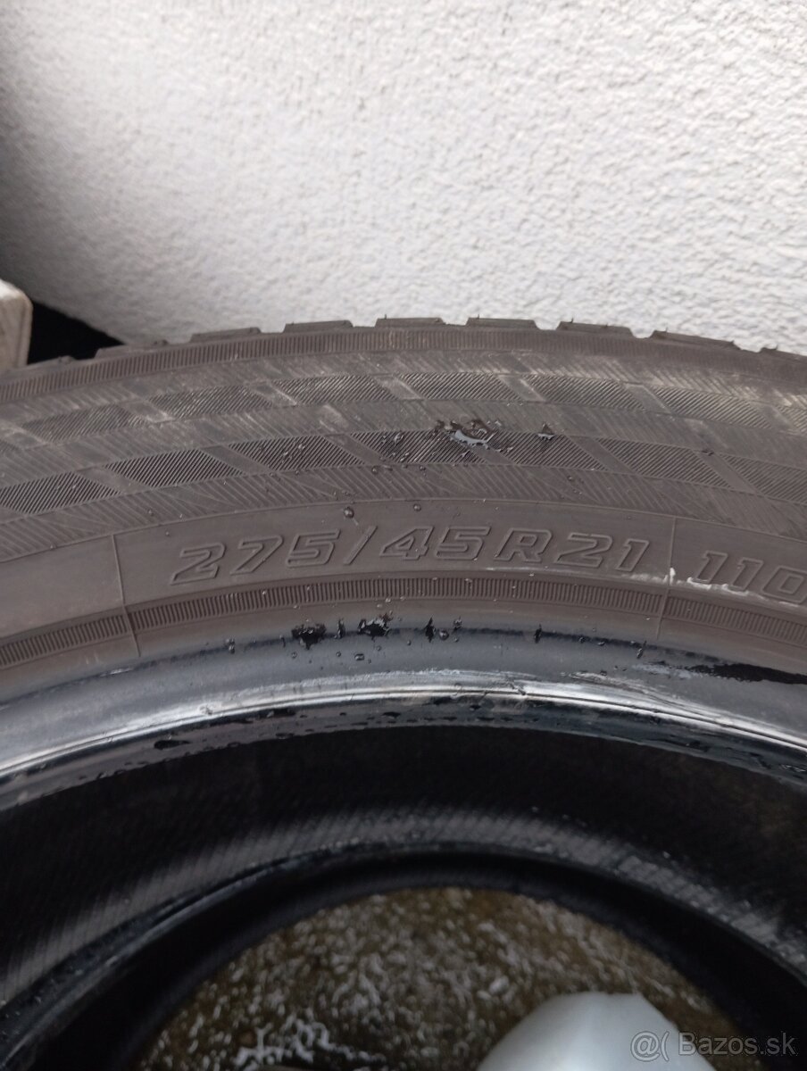 Zimné pneumatiky 275/45 R21 dot 2021 - 4